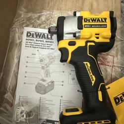 Dewalt 20v Compact 1/2” Impact Wrench (new)