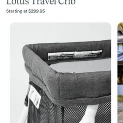 Guava Lotus Travel Crib - $100 