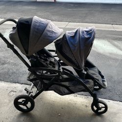 Two Seater Stroller In Great Condition.
