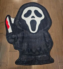 Halloween Scream Scary Movie Floor Rug Mat 4ft