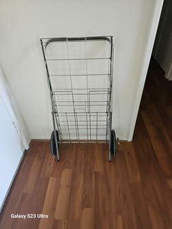 Large  folding shopping cart