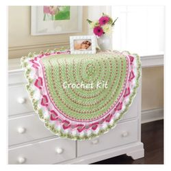 NEW Circle of Love Baby Blanket Crochet Kit