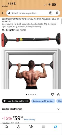 Pull up bar