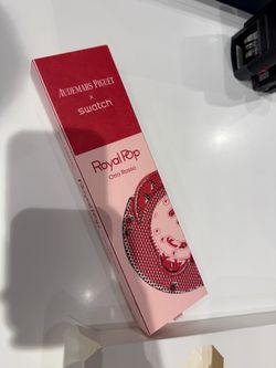 Swatch x Royal Pop - red - New with Box & Papers