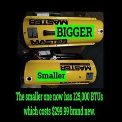 Master Blaster and Reddy Torpedo Heaters 