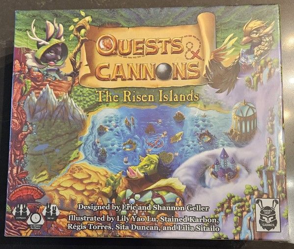 Quests & Cannons: The Risen Islands w/Playmat