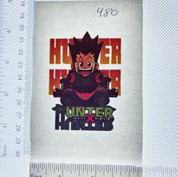 Iron On Heat Transfer  Good For T-shirts Sweaters Jackets T Shirt Design Size Is About 3x3  Anime  #480