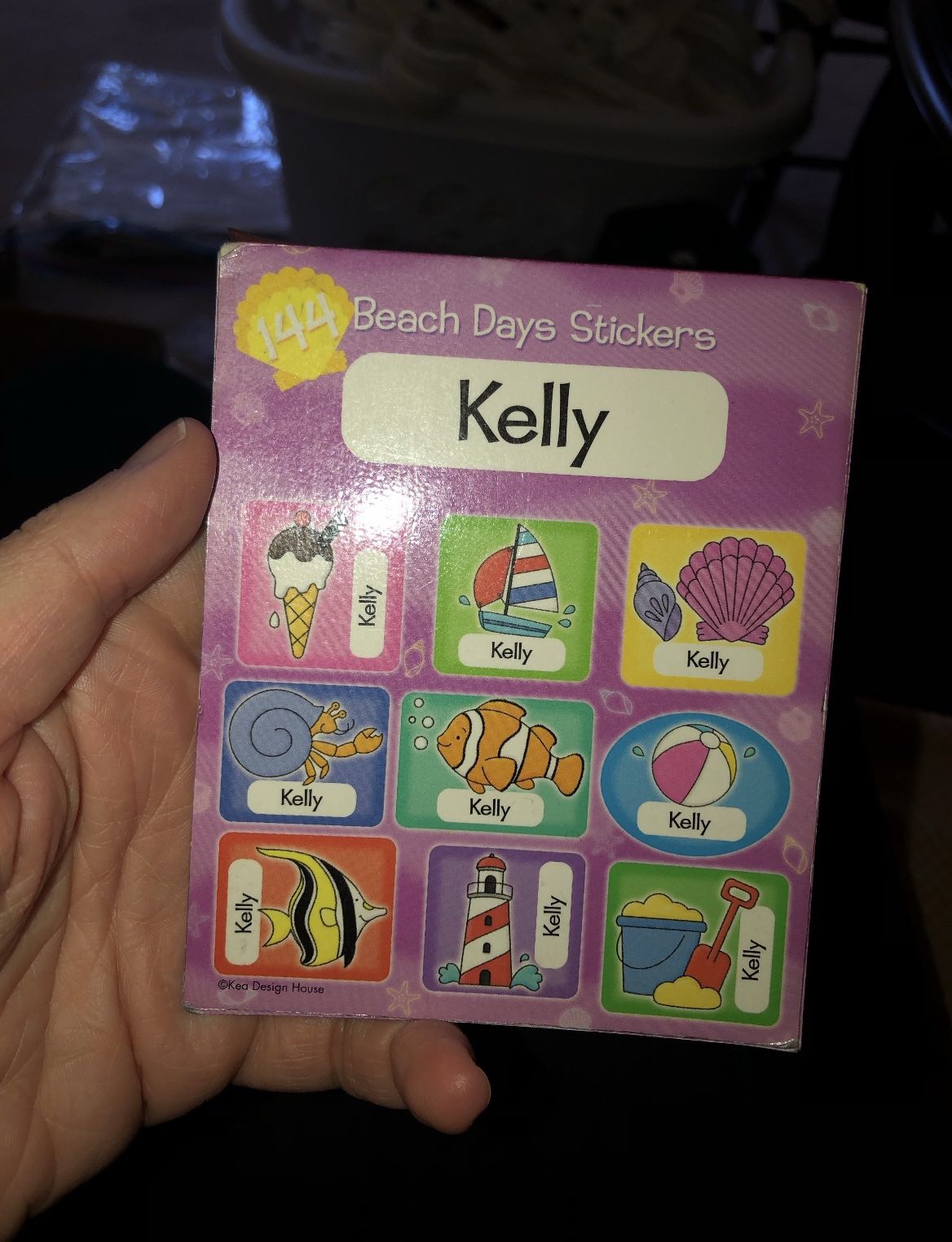 Beach Days Sticker Book “Kelly”