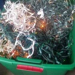 Box Of Christmas Lights,19 Pcs Diferents Sizes