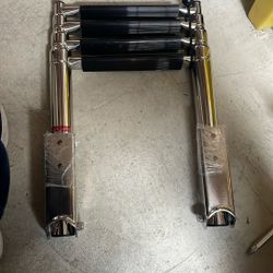4 Steps Telescopic Boat Ladder