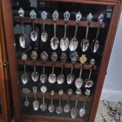 You   Can Pick Your Own Spoon.  Wood Case