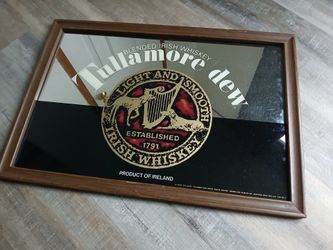Vintage Advertising Mirror