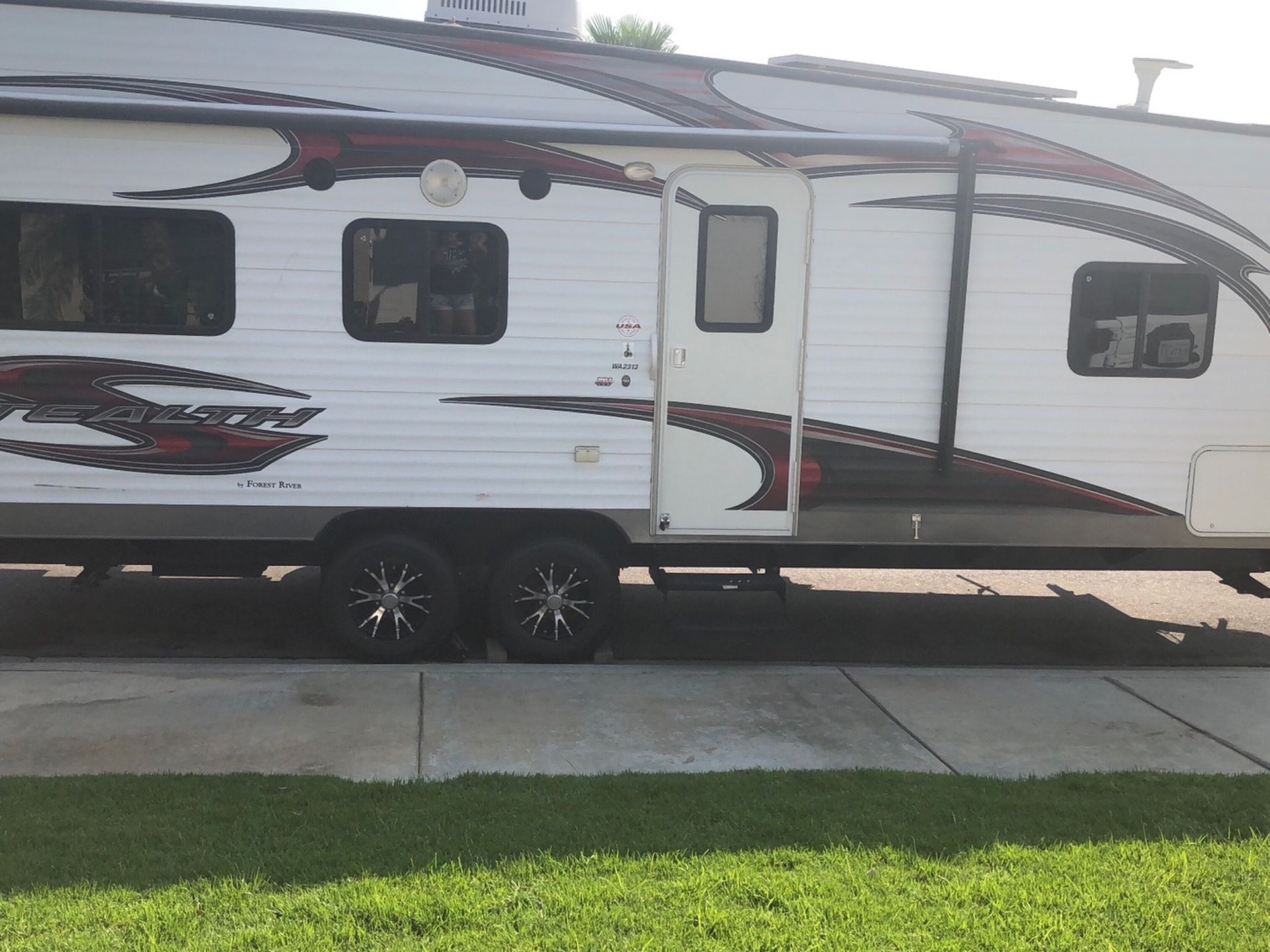 2014 forest river wa2313 stealth toy hauler