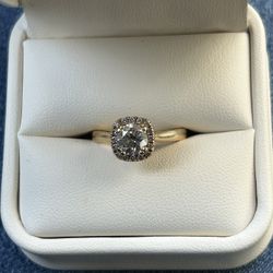 A. Jeffe Engagement Ring 18k 1ct 