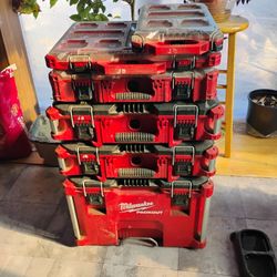 Milwaukee Pack out Tool Boxes