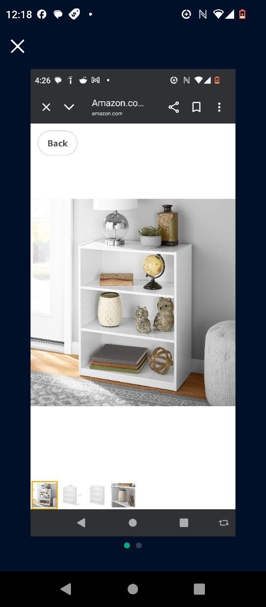 3 Shelf Book Case