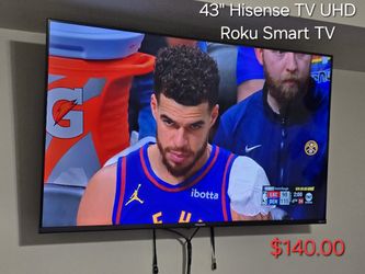 43" Hisense TV 4K UHD