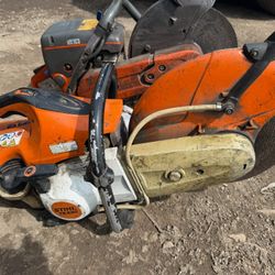 Stil Concrete Saw Ts420 And Husqarna Concrete Saw 