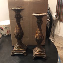 Matching Candle Holders 