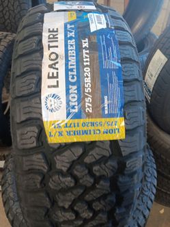 New set of tires lion xt 275 55 20