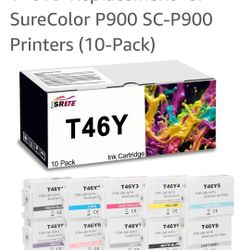 Dikarsum T46 T46Y Ink Cartridge Remanufactured T46YD T46Y1 T46Y2 T46Y3 T46Y4 T46Y5 T46Y6 T46Y7 T46Y8 T46Y9 Ink Cartridge Replacement for Surecolor P90