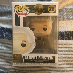 Albert Einstein Mint Condition,Never opened, and sealed funko pop