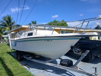22ft boat solid hull
