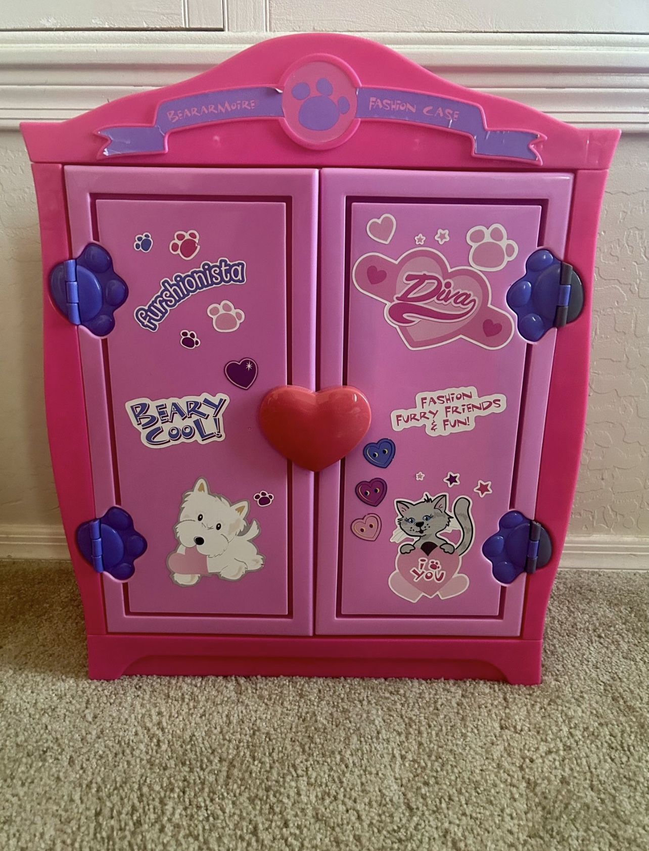 Build A Bear Closet Storage For Clothes And Bear Accessories 