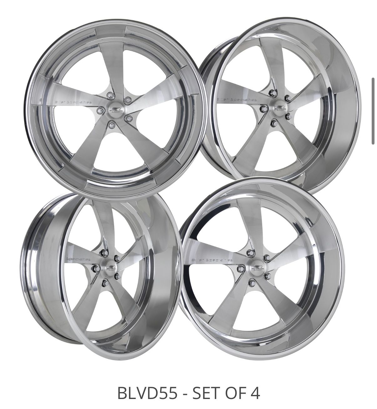 Billet Blvd Series 24” 5x120.65 No Wait Financing Available