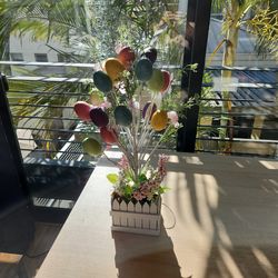 Easter Decor - Light Up Easter Egg Bouquet Table Topper