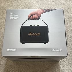 Marshall Kilburn II Black & Brass ( Brand New)