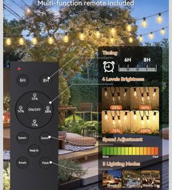 100ft Lights ☀️solar New