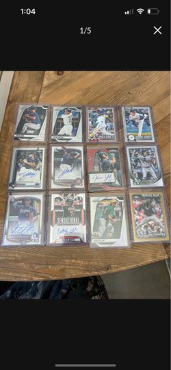Huge auto, sp, numbered mlb lot