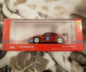 Tarmac 1/64 Diecast Ferrari F40 GT Italian GT Championship 1992 Sealed