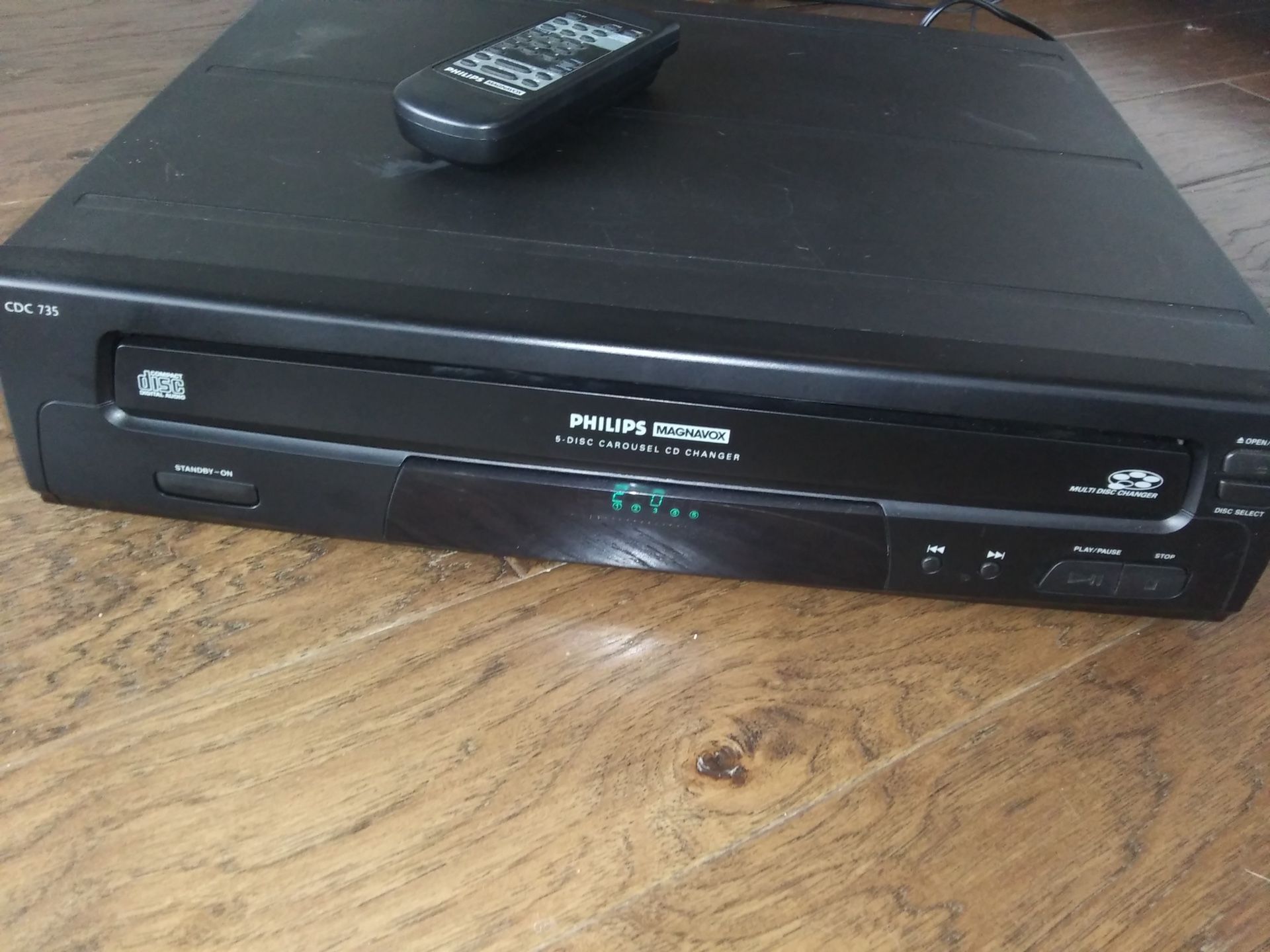 Phillips CD 6 disc changer