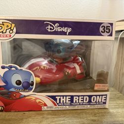 Funko Pop! Rides – Disney Lilo & Stitch “The Red One” (#35) – BoxLunch Exclusive 