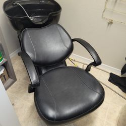 Salon Shampoo Chair/Bowl 