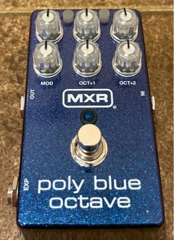 MXR Poly Blue Octave Pedal