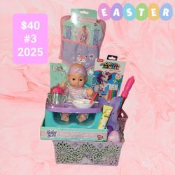 Baby Doll Easter Basket 