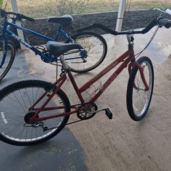 Caloi RED 6 speed Cruiser Bike