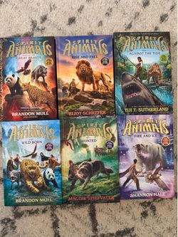 Spirit Animals Hardcover Book Lot – 6 Books – Great Condition