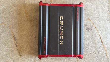 Crunch PZX2000.1 2000-Watt Car Amplifier $75 or best offer