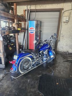 95 old school softail