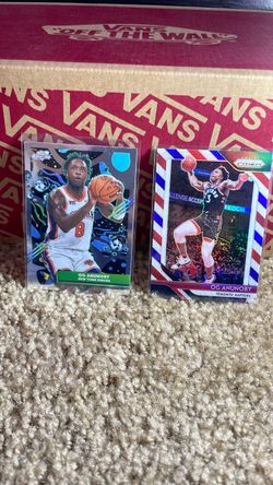 OG Anunoby Topps Chrome Panini Prizm