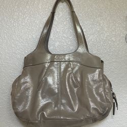 COACH Rare Metallic Y2K Style Purse