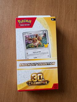 Pokemon 30th celebration knock out collection
