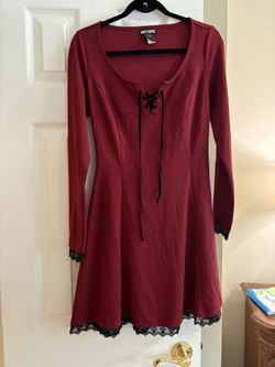 Red Cocktail Dress - size medium