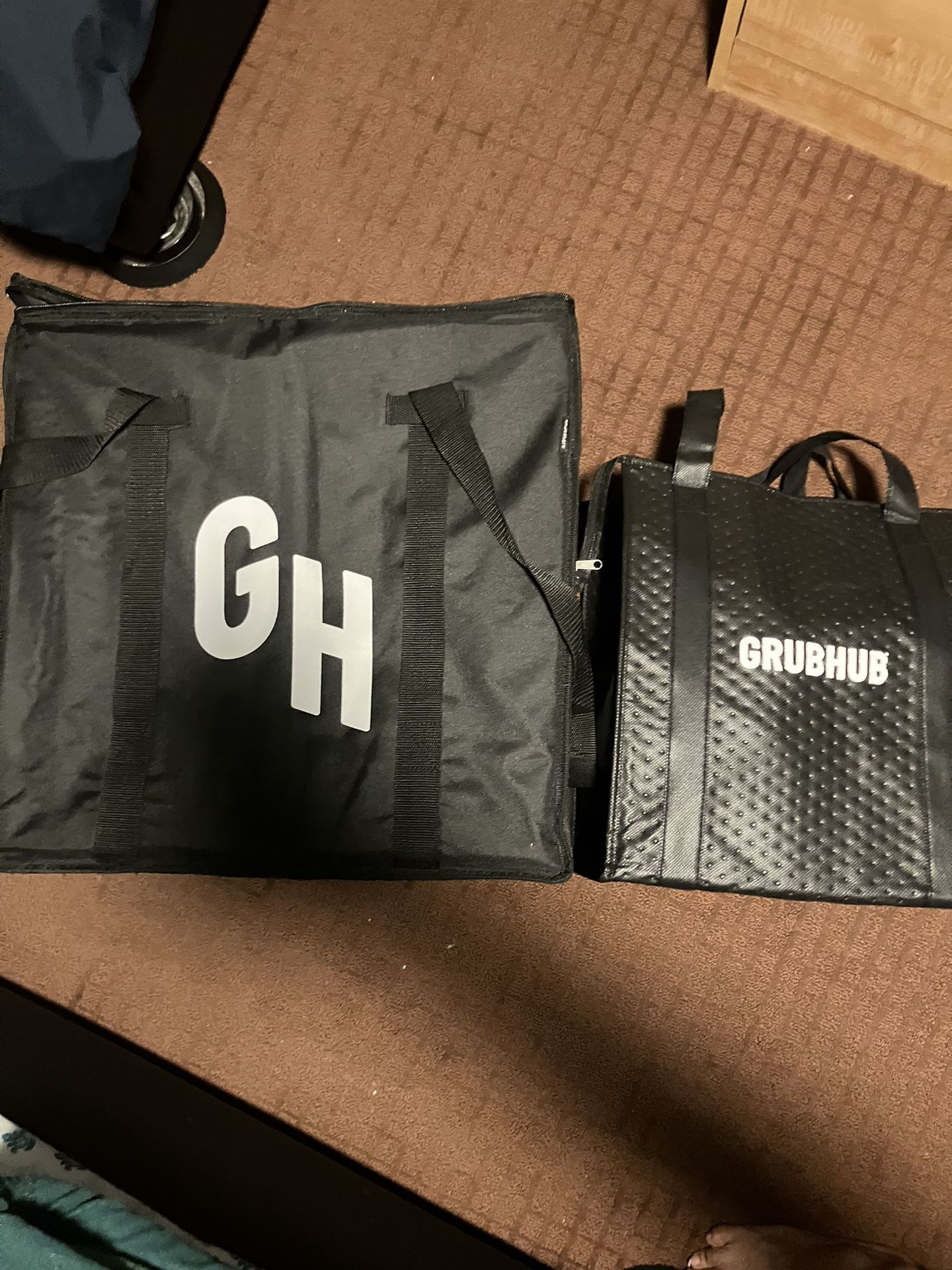 GrubHub Delivery Insulated Bag (2 pack)