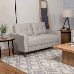 Brand New Beige Loveseat 
