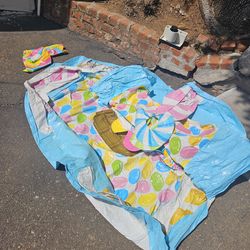 Intex Candy Zone Large Inflatable Pool for Toddler